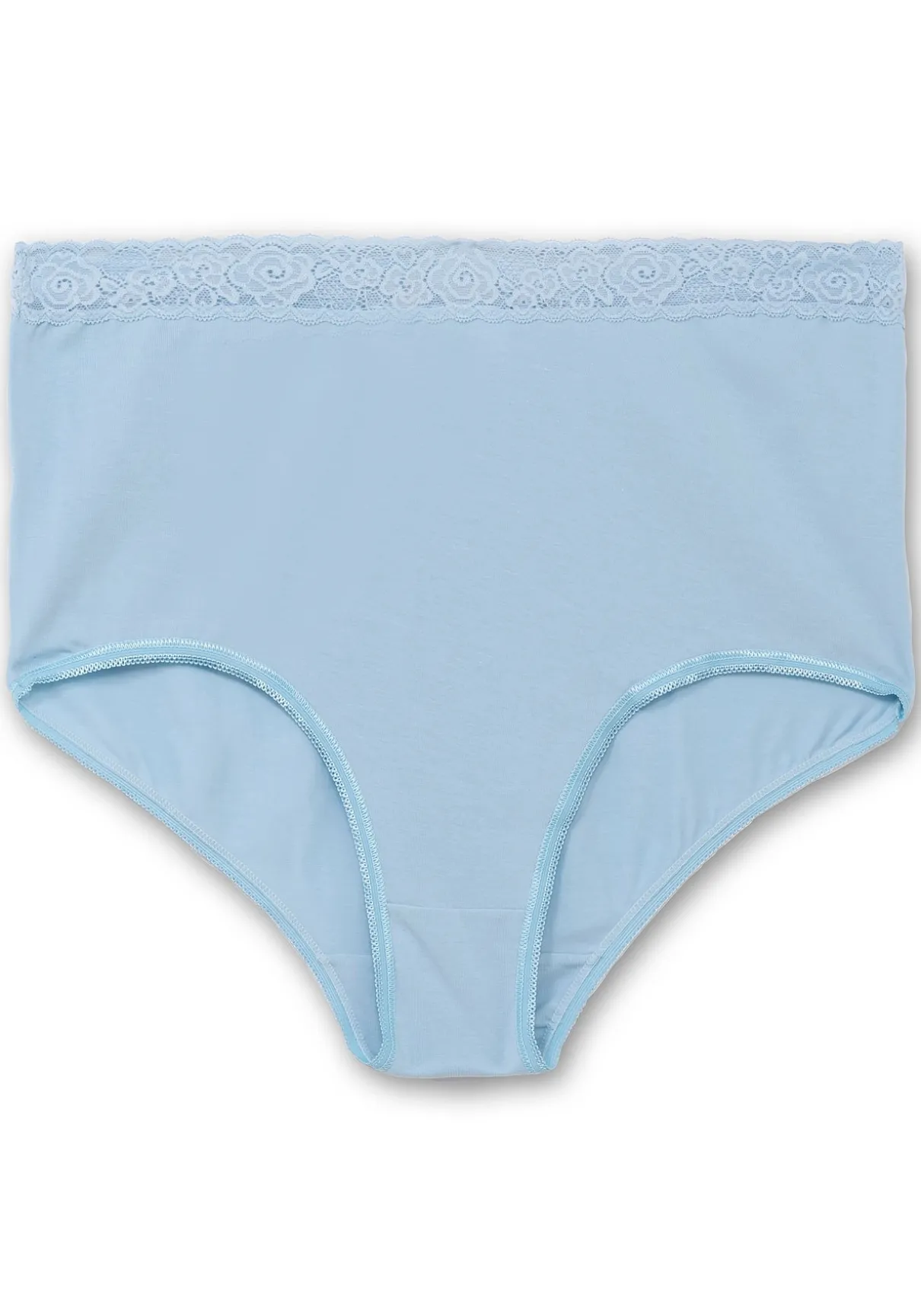 4er-Pack Taillenslips, mit Spitzenbund