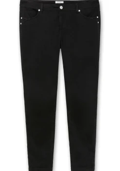 Extraschmale Twillhose in Curvy-Schnitt SUSANNE