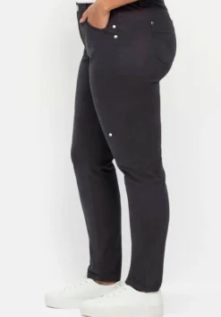Extraschmale Twillhose in Curvy-Schnitt SUSANNE