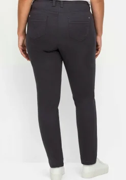 Extraschmale Twillhose in Curvy-Schnitt SUSANNE