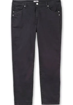 Extraschmale Twillhose in Curvy-Schnitt SUSANNE