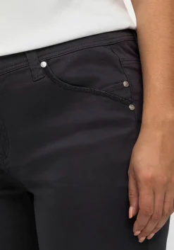 Extraschmale Twillhose in Curvy-Schnitt SUSANNE