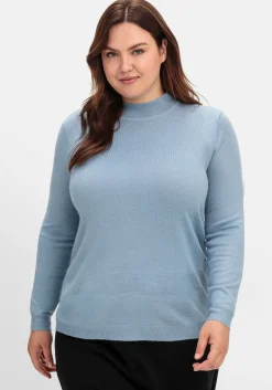 Extraweicher Pullover mit Stehkragen