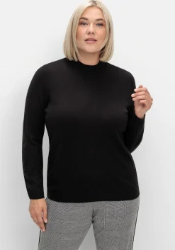 Extraweicher Pullover mit Stehkragen