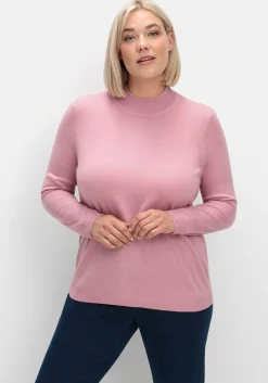 Extraweicher Pullover mit Stehkragen
