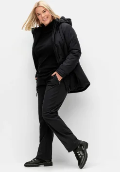 Funktionshose aus Softshell, wasser- und windabweisend