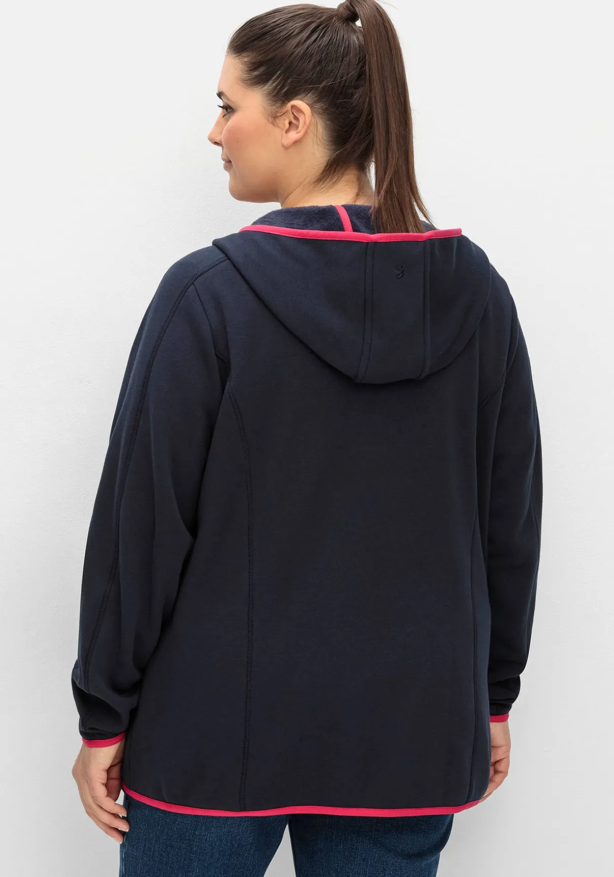 Funktionsjacke aus Fleece, mit Kapuze