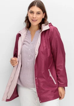 Funktionsjacke mit Kontrastpartien