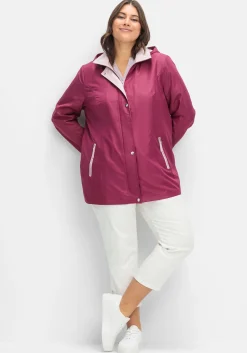 Funktionsjacke mit Kontrastpartien