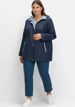 Funktionsjacke mit Kontrastpartien