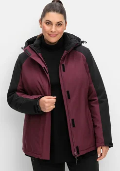 Funktionsjacke mit Zwei-Wege-Reißverschluss