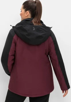 Funktionsjacke mit Zwei-Wege-Reißverschluss