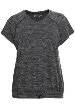 Funktionsshirt im Oversized-Schnitt, mit Saumbündchen