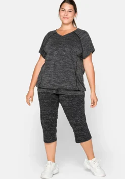 Funktionsshirt im Oversized-Schnitt, mit Saumbündchen