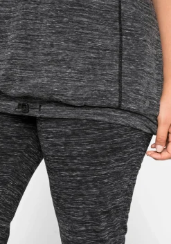 Funktionsshirt im Oversized-Schnitt, mit Saumbündchen