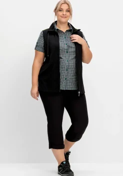 Funktionsweste mit kleinem Stehkragen