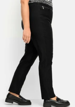 Gerade Bengalinhose mit hohem Schlupfbund