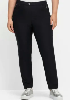 Gerade Bengalinhose mit hohem Schlupfbund