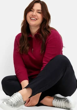 Gerade Bengalinhose mit hohem Schlupfbund