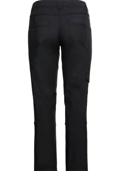 Gerade Cargo-Hose mit krempelbaren Beinen