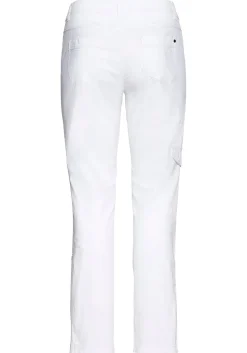 Gerade Cargo-Hose mit krempelbaren Beinen