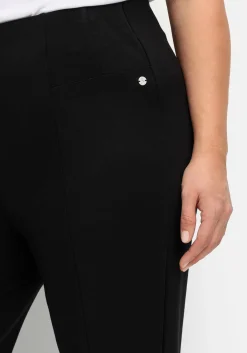 Gerade Hose aus Interlock, mit elastischem Bund