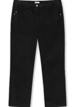 Gerade Hose mit Shaping-Einsatz und Gummibund