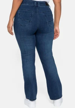 Gerade Jeans in Curvy-Schnitt MANUELA