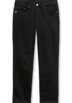 Gerade Stretch-Jeans mit Bodyforming-Effekt