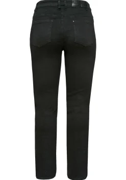 Gerade Stretch-Jeans mit Bodyforming-Effekt