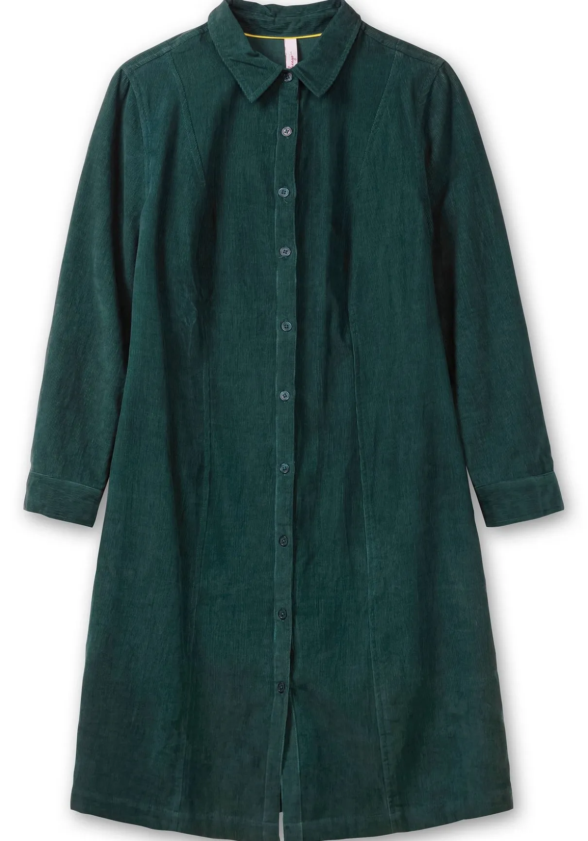 Hemdblusenkleid aus weichem Cord