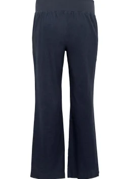 Hose im Curvy-Schnitt ELLA aus Leinen-Viskose-Mix