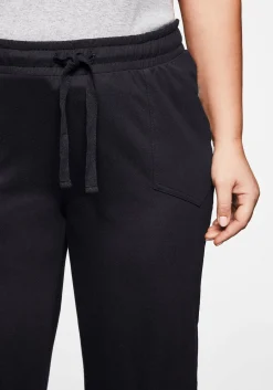 3/4-Hose mit Schlupfbund, aus Jersey