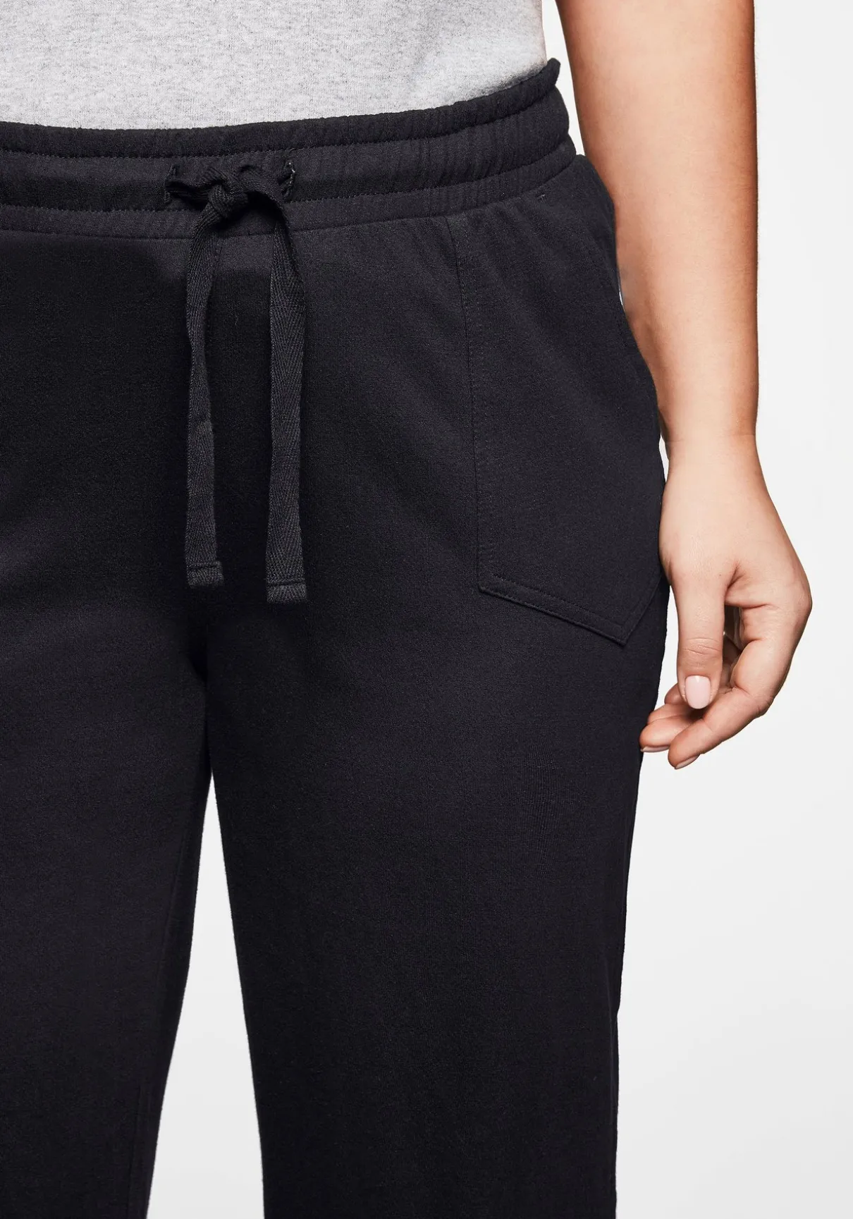 3/4-Hose mit Schlupfbund, aus Jersey