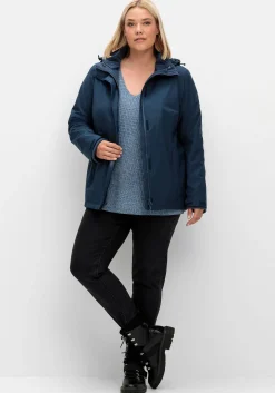 3-in-1-Winterjacke mit Fleece-Innenjacke
