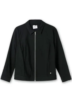 Jacke aus Bengalin, in kurzer, taillierter Form