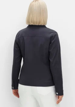 Jacke aus Bengalin, in kurzer, taillierter Form