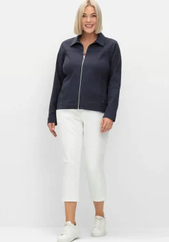 Jacke aus Bengalin, in kurzer, taillierter Form