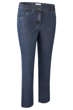 Jeans in Quer-Stretch-Qualität, mit Komfortbund