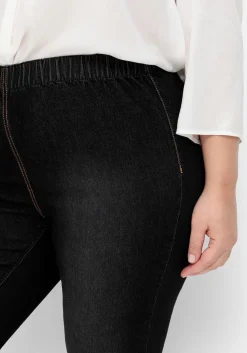 Jeggings in individueller Waschung