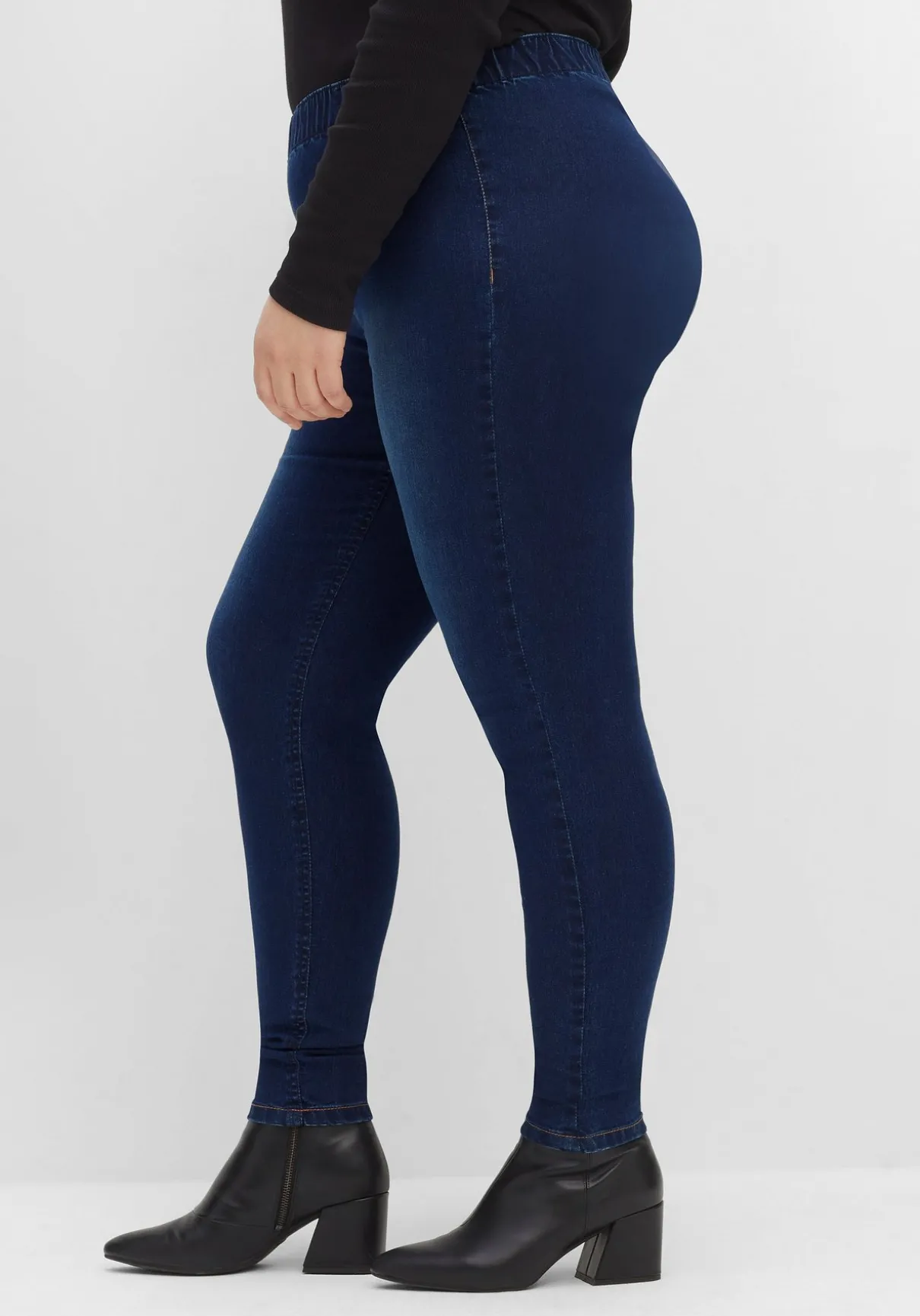 Jeggings in individueller Waschung