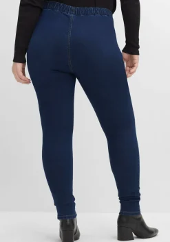 Jeggings in individueller Waschung
