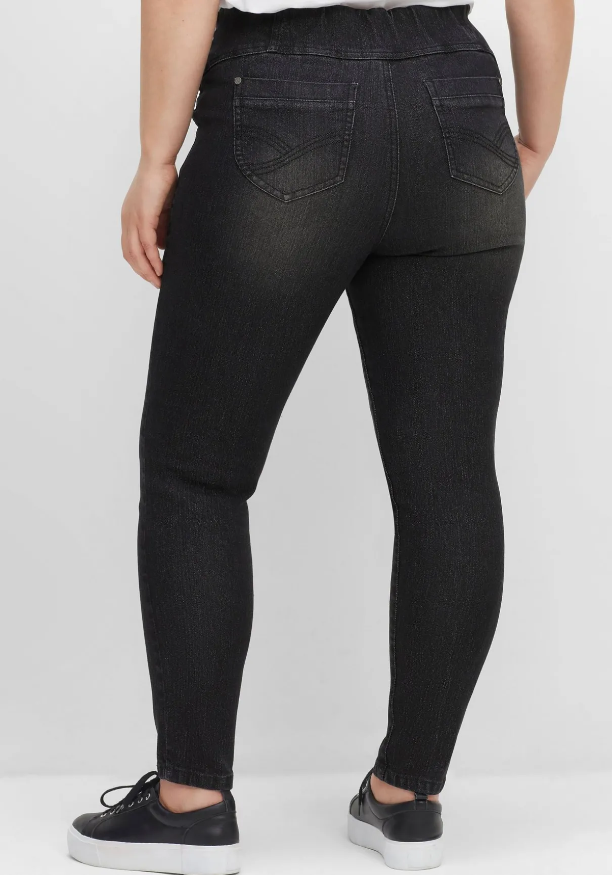 Jeggings mit breitem Gummibund