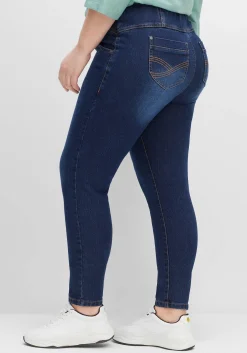 Jeggings mit breitem Gummibund