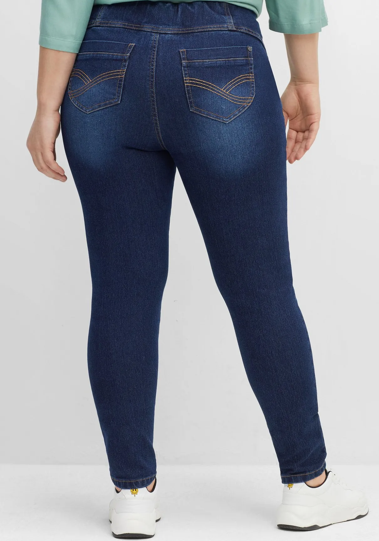 Jeggings mit breitem Gummibund