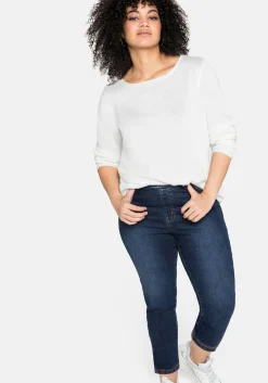 Jeggings mit Gummibund und Gürtelschlaufen