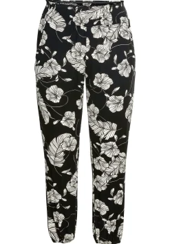 Jerseyhose im Joggpants-Stil, mit Alloverprint