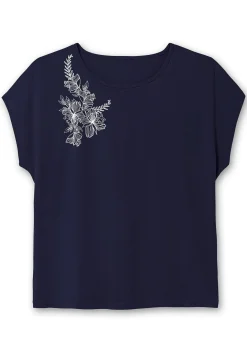 Jerseyshirt mit Blumenprint