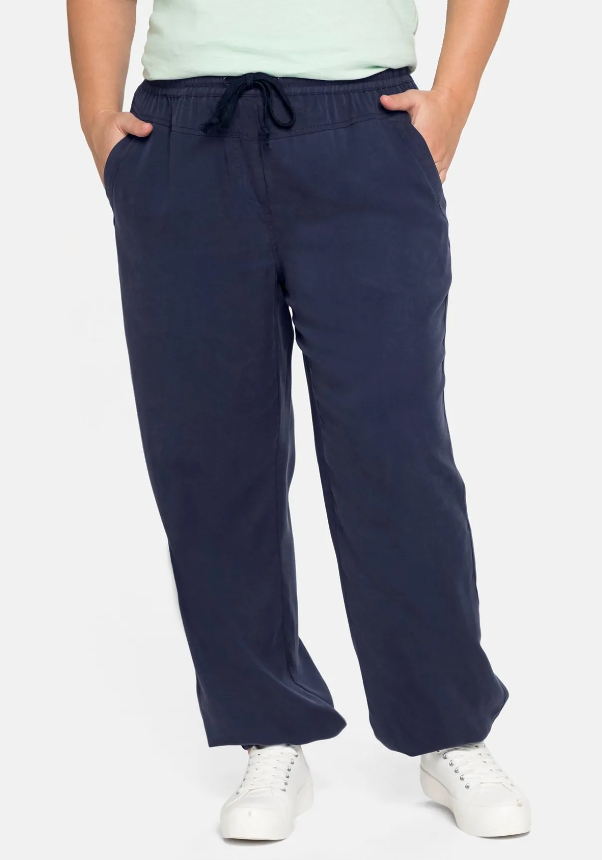 Joggpants mit elastischen Bündchen