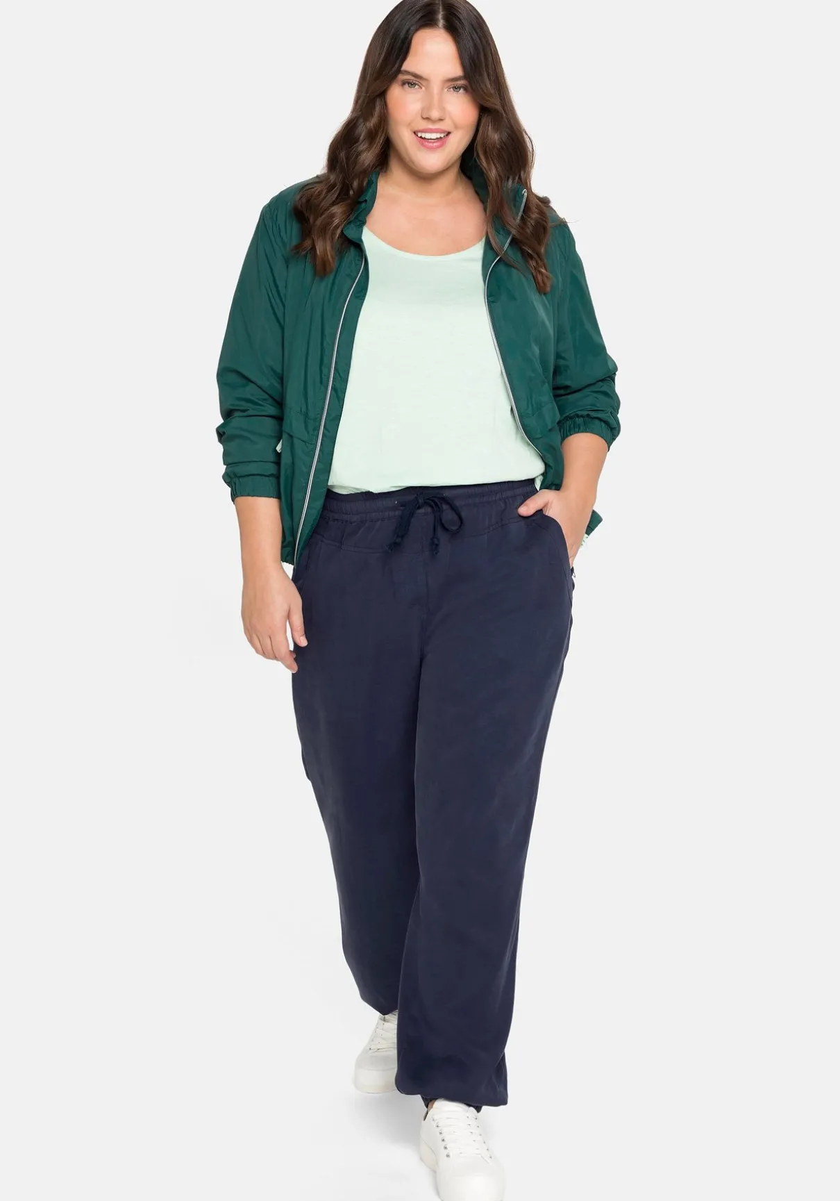 Joggpants mit elastischen Bündchen